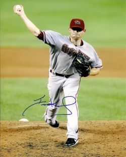 Autographed IAN KENNEDY 8x10 Arizona Diamondbacks Photo