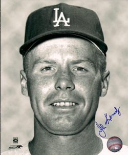 AUTOGRAPHED JOHN KENNEDY 8x10 Los Angeles Dodgers photo