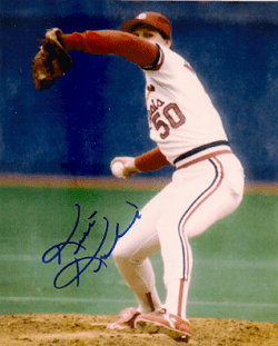AUTOGRAPHED KURT KEPSHIRE 8x10 St. Louis Cardinals photo