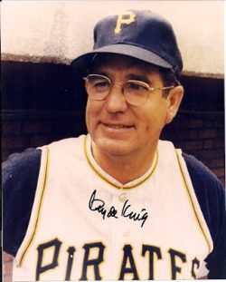 AUTOGRAPHED  photo CLYDE KING - Pittsburgh Pirates