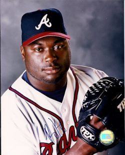 AUTOGRAPHED RAY KING Atlanta Braves