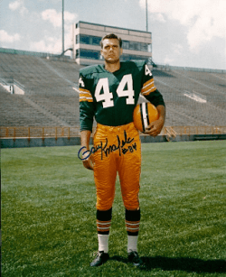 Autographed GARY KNAFELC Green Bay Packers Photo