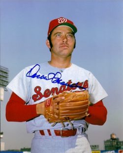 AUTOGRAPHED photo DAROLD KNOWLES Washington Senators