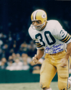 Autographed LARRY KRAUSE Green Bay Packers Photo