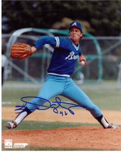 AUTOGRAPHED SIGNED photo Ken Dayley Atlanta Braves