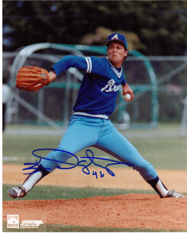AUTOGRAPHED SIGNED photo Ken Dayley Atlanta Braves