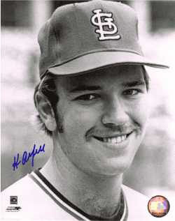 AUTOGRAPHED SIGNED photo KEN OBERKFELL #2 Cardinals