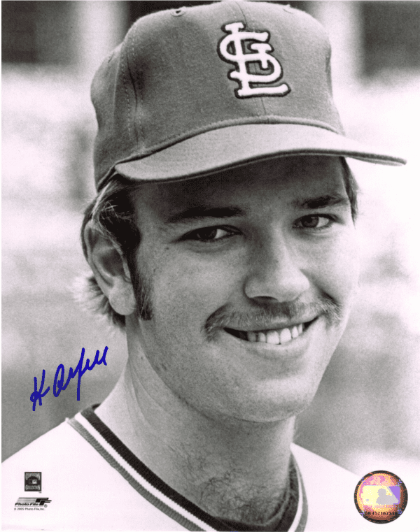 AUTOGRAPHED SIGNED photo KEN OBERKFELL #2 Cardinals
