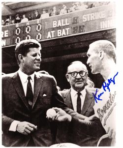 AUTOGRAPHED photo KEN RETZGER Washington Senators