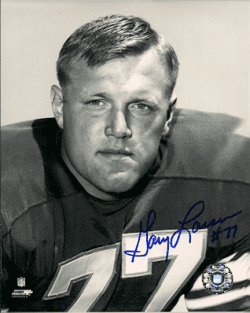 Autographed GARY LARSEN  photo - Minnesota Vikings