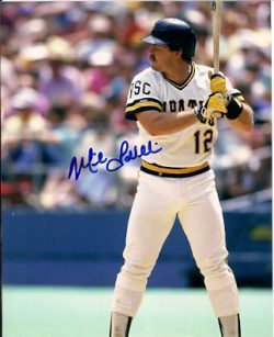 AUTOGRAPHED  photo MIKE LAVALLIERE - Pittsburgh Pirates
