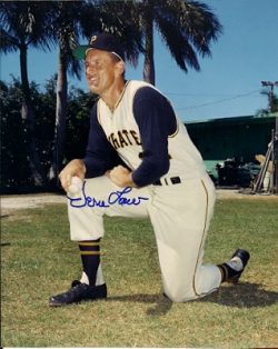AUTOGRAPHED  photo VERN LAW - Pittsburgh Pirates