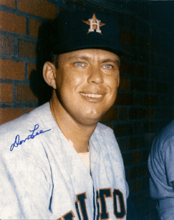 AUTOGRAPHED  photo DON LEE Houston Astros