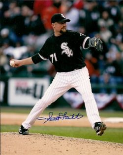 AUTOGRAPHED  photo SCOTT LINEBRINK Chicago White Sox