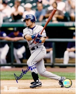 AUTOGRAPHED PAUL LODUCA 8x10 Los Angeles Dodgers photo