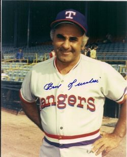 AUTOGRAPHED  photo FRANK LUCCHESI Texas Rangers