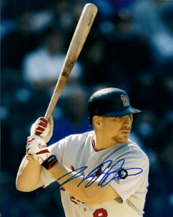 AUTOGRAPHED MIKE DEFELICE St. Louis Cardinals photo