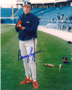 AUTOGRAPHED SIGNED photo BARRY LYONS Angels
