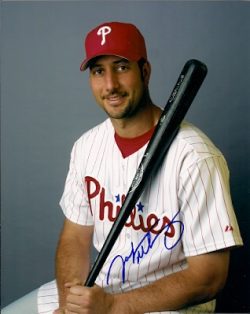 AUTOGRAPHED JOHN MABRY 8X10 Philadelphia Phillies Photo