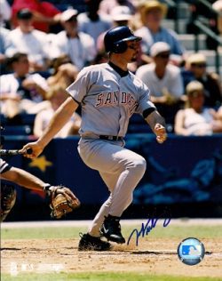 AUTOGRAPHED JOHN MABRY SD Padres photo