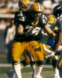 Autographed TONY MANDARICH Green Bay Packers Photo