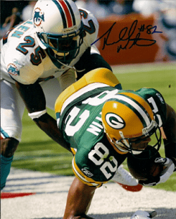 Autographed RUVALL MARTIN Green Bay Packers Photo