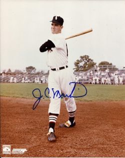AUTOGRAPHED photo J. C. MARTIN Chicago White Sox