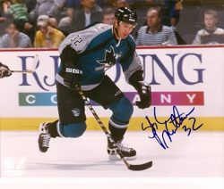 Autographed MARCO STURM 8x10 San Jose Sharks photo - Main Line Autographs