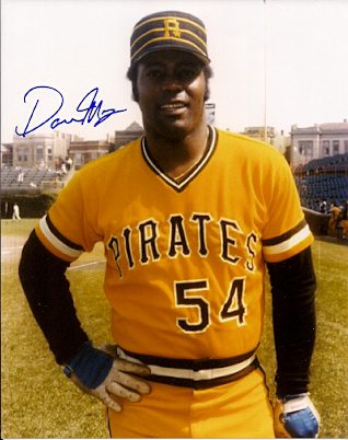 AUTOGRAPHED photo DAVE MAY - Pittsburgh Pirates - Main Line Autographs