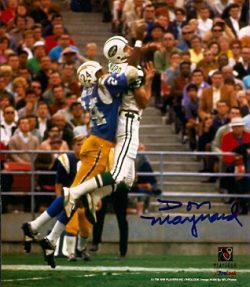 Autographed DON MAYNARD 8X10 New York Jets photo