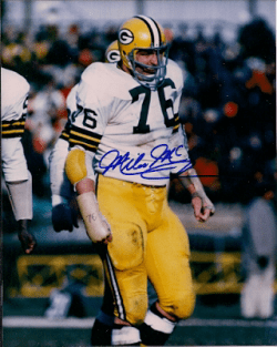 Autographed MIKE MCCOY 8X10 Green Bay Packers Photo