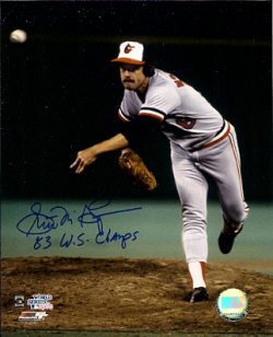 AUTOGRAPHED SCOTT MCGREGOR 8x10 Baltimore Orioles Photo