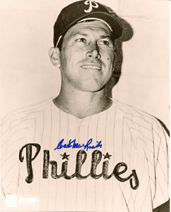 AUTOGRAPHED CAL MCLISH 8x10 Philadelphia Phillies Photo