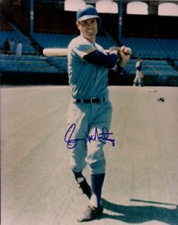 AUTOGRAPHED JERRY MCNERTNEY 8x10 Milwaukee Brewers Photo
