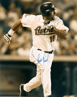 AUTOGRAPHED  photo ORLANDO MERCED Houston Astros