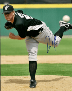AUTOGRAPHED photo DAN MEYER Florida Marlins