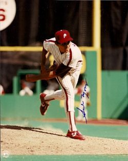 AUTOGRAPHED SID MONGE photo  Philadelphia Phillies