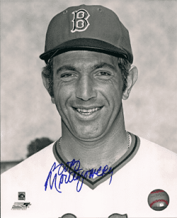 AUTOGRAPHED BOB MONTGOMERY Boston Red Sox photo