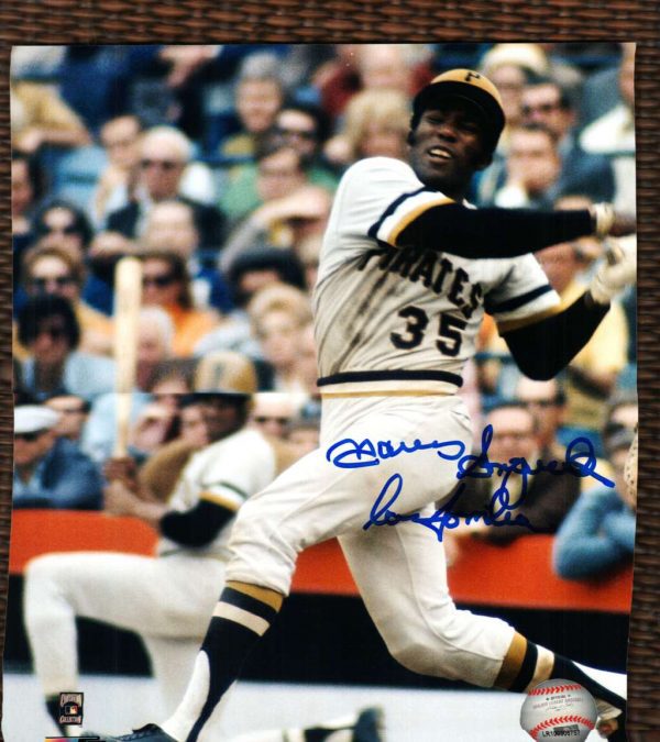 AUTOGRAPHED MANNY SANGUILLEN 8x10 Pittsburgh Pirates Photo