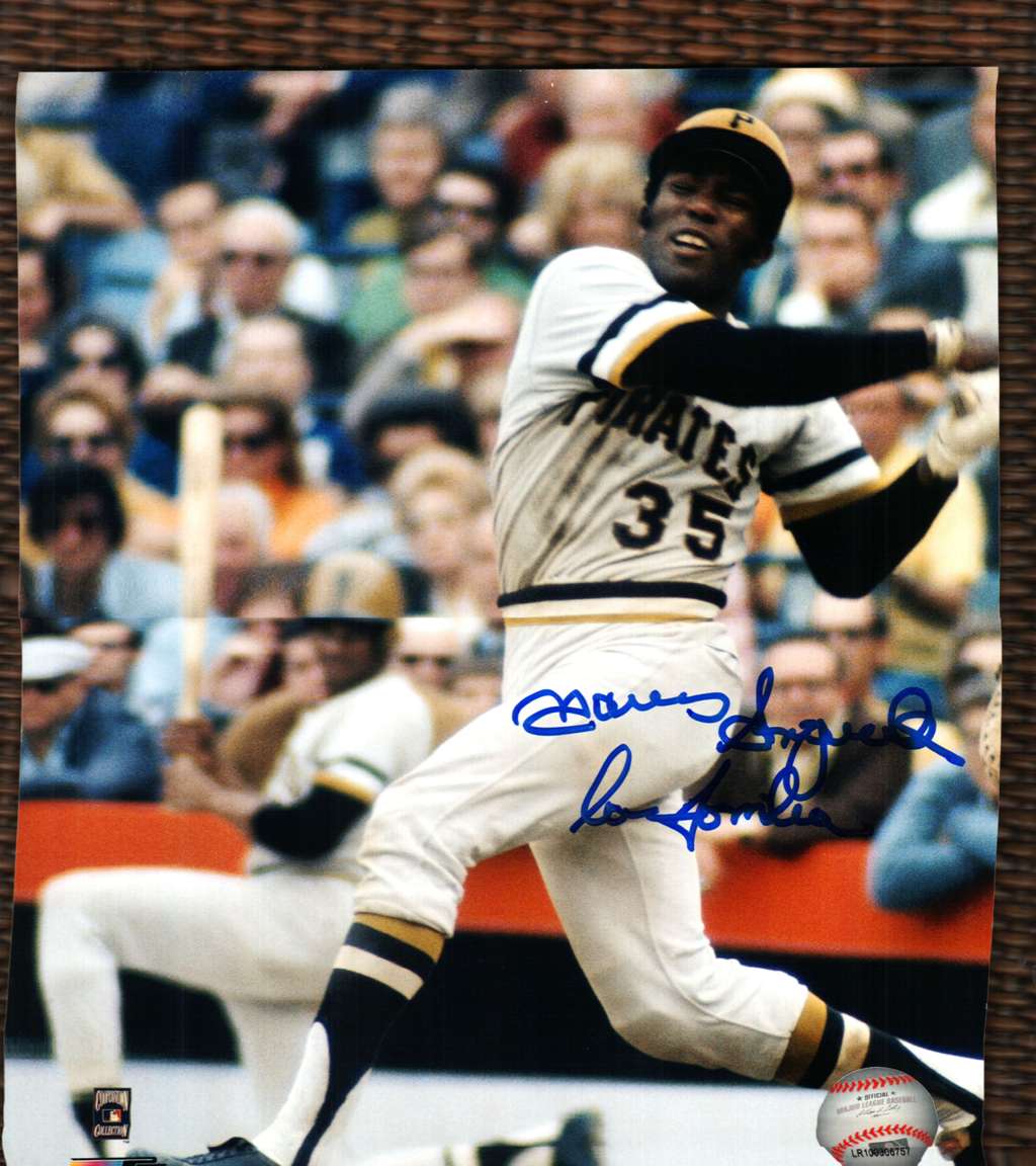 AUTOGRAPHED MANNY SANGUILLEN 8x10 Pittsburgh Pirates Photo - Main Line ...