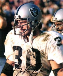 Autographed  MARK VAN EEGHEN 8X10 Oakland Raiders photo