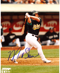 AUTOGRAPHED MATT STAIRS 8x10 Oakland A's Photo