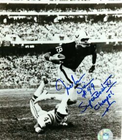 Autographed  MIKE SIANI 8x10 Oakland Raiders photo