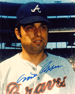 AUTOGRAPHED  MILT PAPPAS 8x10 Atlanta Braves Photo