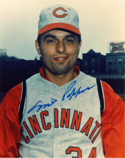 AUTOGRAPHED SIGNED photo MILT PAPPAS Cincinnati Reds