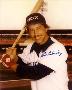 AUTOGRAPHED photo BILL NAHORODNY Chicago White Sox