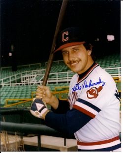 AUTOGRAPHED  photo BILL NAHORODNY Cleveland Indians