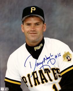 AUTOGRAPHED DENNY NEAGLE 8x10 Pittsburgh Pirates Photo