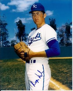 AUTOGRAPHED SIGNED photo ROGER NELSON  KC Royals