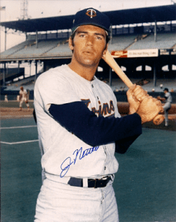 AUTOGRAPHED JIM NETTLES -  Minnesota Twins photo